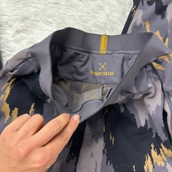 Lululemon Take The Moment Jogger Distressed Camo Jacquard Moonphase Camel - Picture 4 of 6